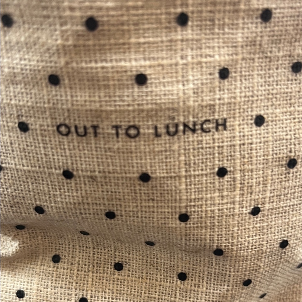 Kate Spade Beige and Black Dot Bag - Picture 7 of 7